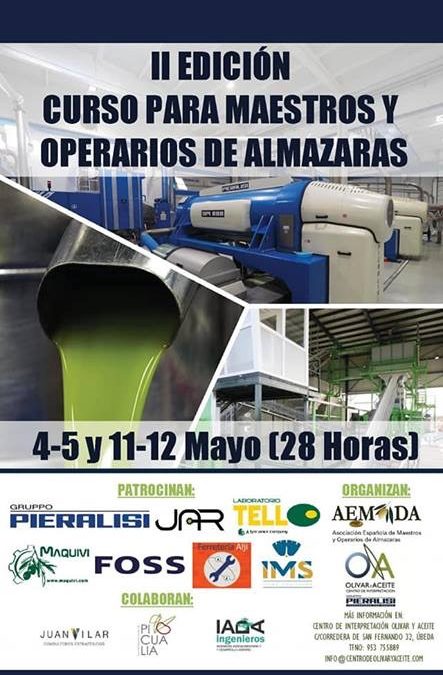 Participación del Dep. Técnico de IADA Ingenieros en la II Edición del curso para maestros y operarios de almazaras